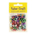 AussieSuperStore Jewellery Making Supplies Plastic Bright Metallic Heart Beads 9mm Plastic Bright Metallic Heart Beads 9mm | Jewellery Making Beads 9331468022909 VCBMH